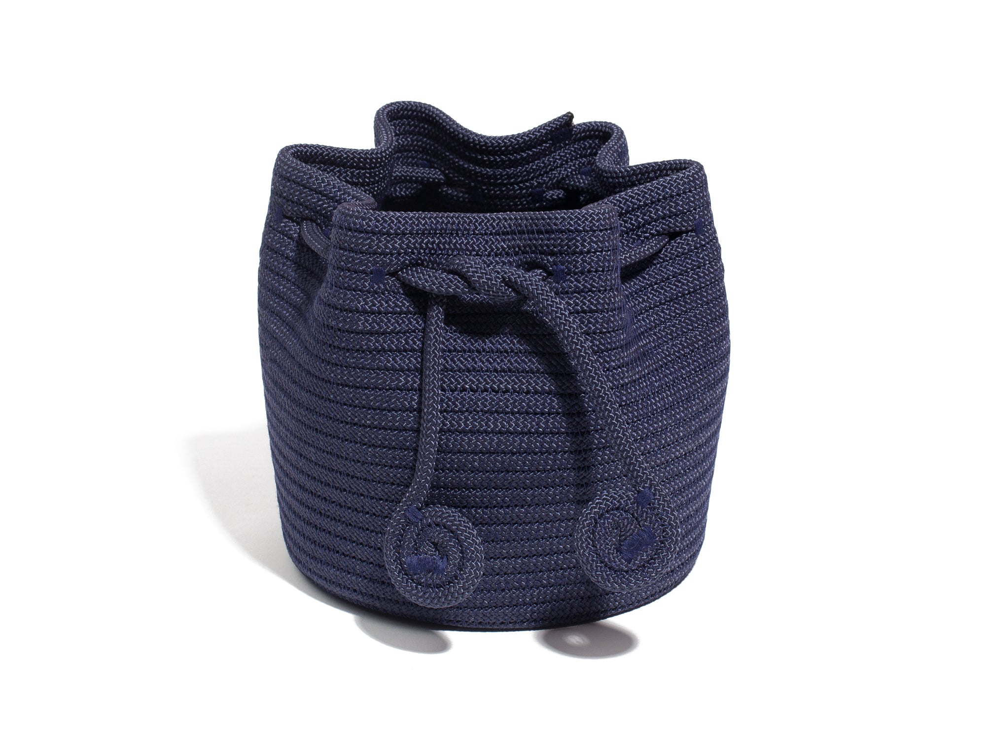 Drawstring Basket - Navy