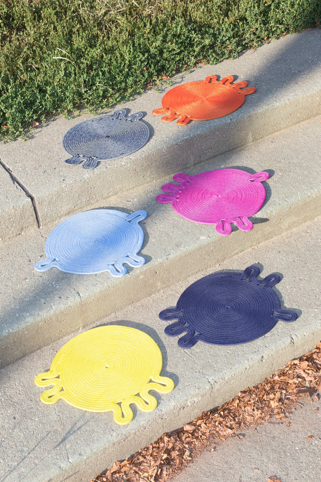 Amoeba Placemats - Midnight (Set of 4)
