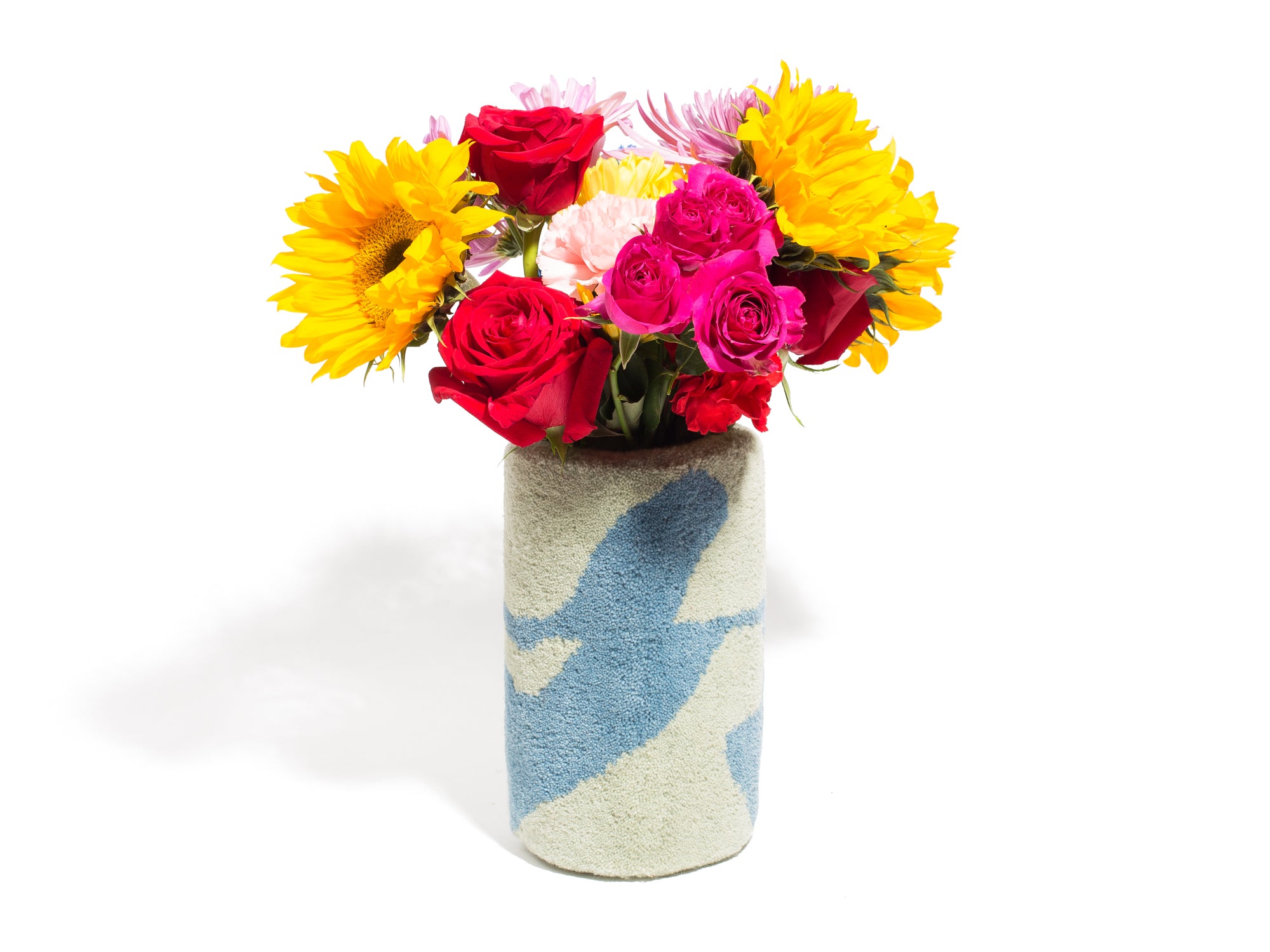 Tufted Vase - Keilir in Sky Blue