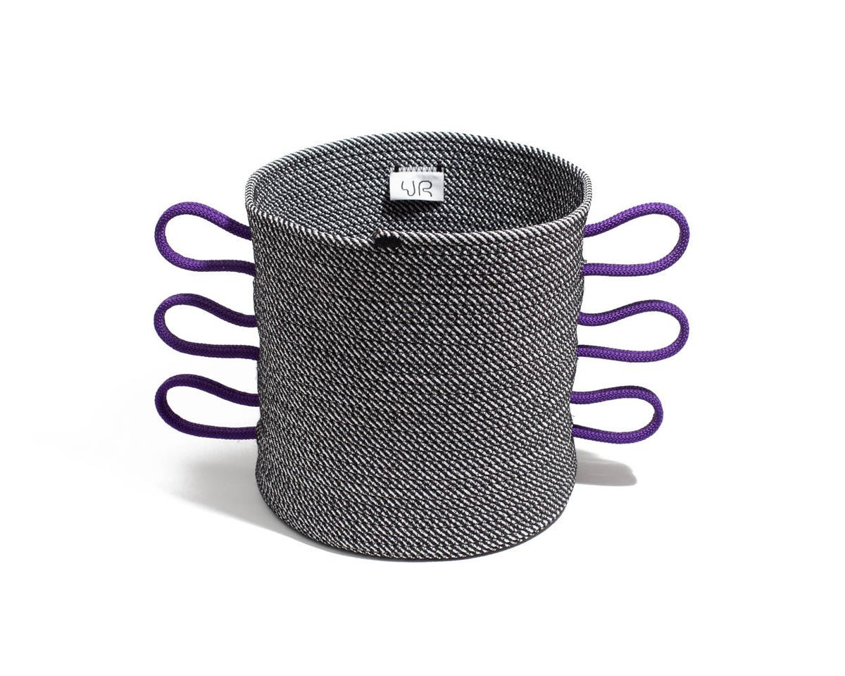 Medium Wild Wings Basket - Grape Static | Ugly Rugly
