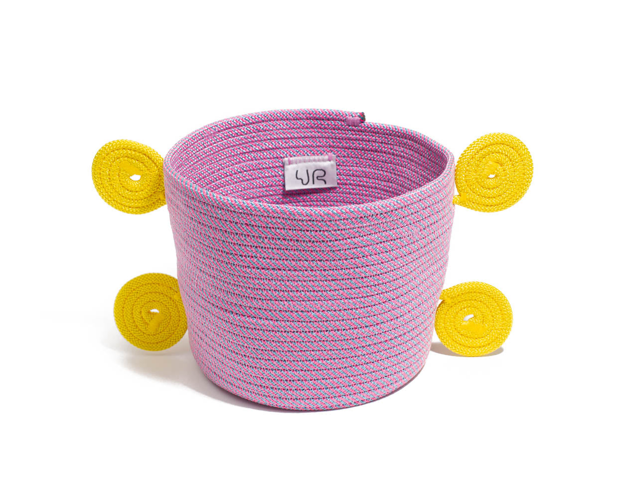 Small Spiral Basket - Pink Lemonade