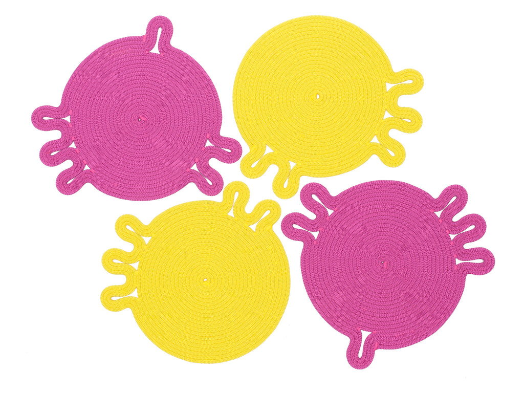 Amoeba Placemats - Sunrise (Set of 4)