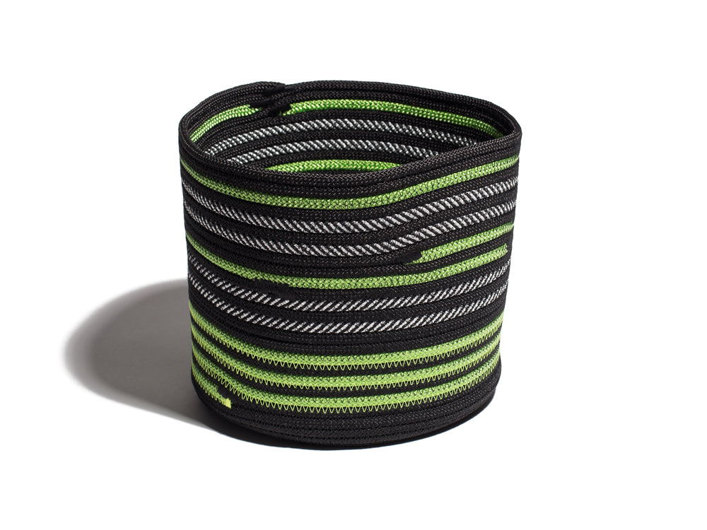 Green and Stripe Basket